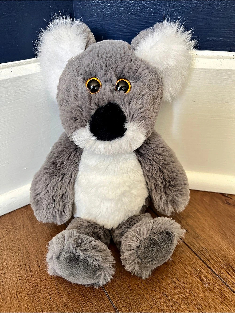 Ty Oscar the Koala Plush Gray & White